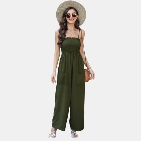 Target olive cheap green jumpsuit