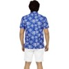 LA LEELA Mens Hawaiian Short Sleeve Button Down Shirt Men's Party Shirts Casual Vacation Summer Tropical Island Shirts for Men Funny - 3 of 4