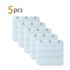 Allegra K Women's 3 Hook 3 Row Stretchy Bra Strap Extenders Hooks Bra Band - 2 of 4