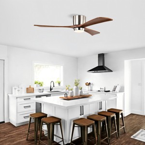 52 Inch Reversible Ceiling Fan with Lights And Remote-The Pop Home - 1 of 4