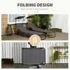 CAVINAS 2PC Reclining Oxford Beach Chair with Adjustable Sunshade,5-Position Oxford Lounge Chair for Outdoor,Lawn,Backyard - 4 of 4