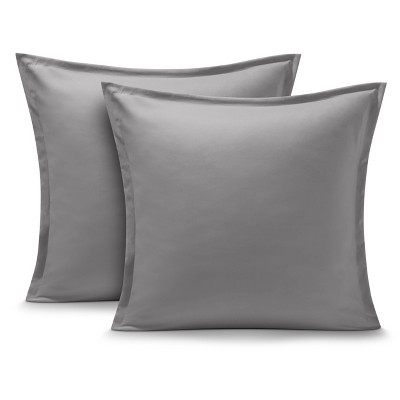 2 Pack Microfiber Pillow Sham Covers Set by Bare Home, Pillows Not Included