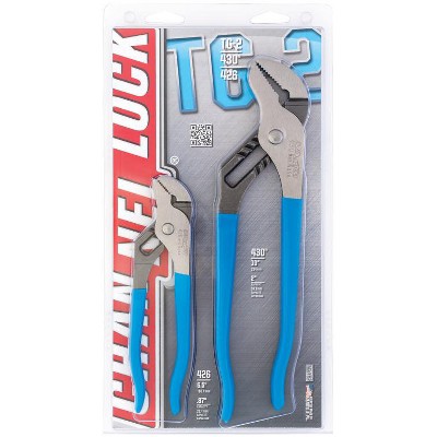 Channellock 6-1/2 & 10 in. Carbon Steel Tongue and Groove Pliers