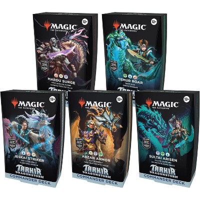 Magic the Gathering Magic: The Gathering Tarkir: Dragonstorm - Commander Deck Bundle - Includes All 5 Decks