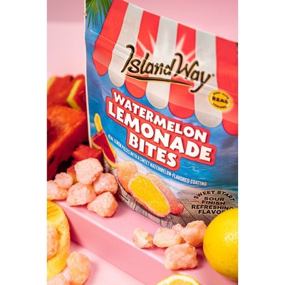 Island Way Watermelon Lemonade Bites - 8oz