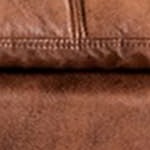 faux leather-brown