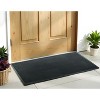 HomeRoots 32" X 48" Black Rubber Outdoor Door Mat - 2 of 4