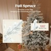Angel Sar Christmas Advent Calendar with 24 Drawers & LED Forest Cabin Display, Wooden Countdown Calendar for Tabletop, Shelf, or Mantel - 3 of 4
