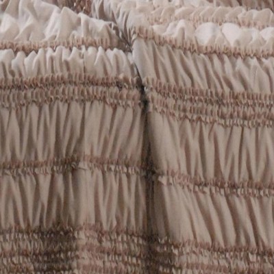 Taupe Microfiber Twin Reversible Quilt Set with Pillow Sham