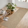 Modern Rainbow Easy Jute Area Rugs, Washable Natural Contemporary Indoor Outdoor Carpet for Living Room Farmhouse Patio Backyard RV - 2 of 4