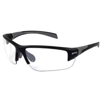Global Vision Hercules 7 24 Safety Cycling & Tennis Sunglasses with +2.5 Bifocal Clear to Smoke Sunlight Reactive Lenses