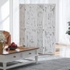 NicBex 67.00" H Room Divider Modern Folding Privacy Screen with Wood Legs for Home & Office - 2 of 4
