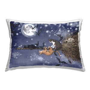 Stupell Industries Joyriding Cats on Broom - 1 of 3