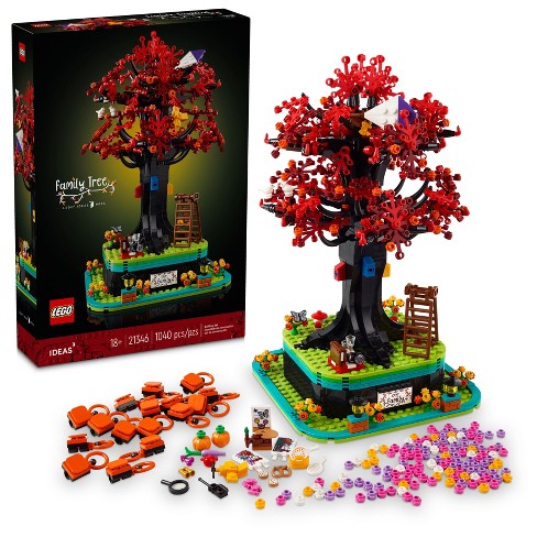 Lego Ideas Family Tree Home Décor Building Set 21346 : Target