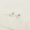 Girls' Dapper Dachshunds Screw Back Sterling Silver Earrings - In Season Jewelry - 4 of 4