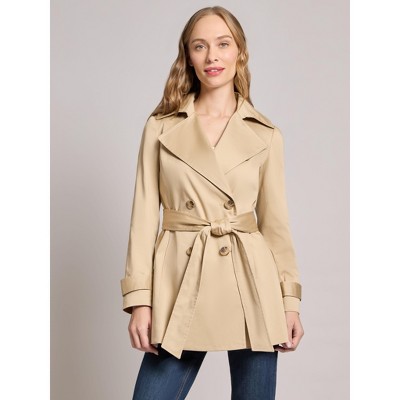 Jones New York Double Breasted Trench Jacket