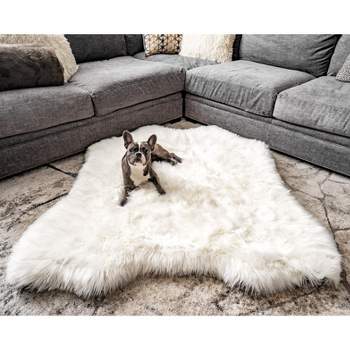 Paw Brands PupRug Animal Print Memory Foam Dog Bed