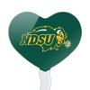 North Dakota State University Heart Love Cupcake Picks Toppers Decoration Set of 6 - 2 of 4