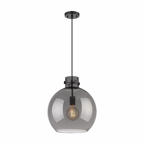 Innovations Lighting Newton Sphere 1 - Light Pendant In Matte Black ...