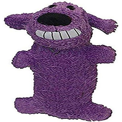 Multipet 66102 Loofa Plush Dog Toy, 6", Purple