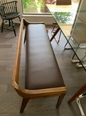 60 Rasmus Dining Bench Chestnut Boraam Target