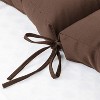 ARTPLAN Outdoor Cushions Seat Back Chair Cushions Wicker Tufted Pillow for Patio Outdoor Furniture - 4 of 4