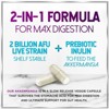 Akkermansia Muciniphila Probiotic Supplement with Inulin Fiber - 2 Billion AFU - 60 Capsules - 4 of 4