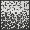 Unique Loom Outdoor Modern Origami Geometric Woven Area Rug - 2 of 4