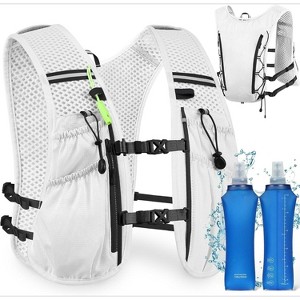 Hydration Running Vest, Lightweight Backpack Pack for Trail Running, Marathon, Hiking, Cycling - 1 of 4