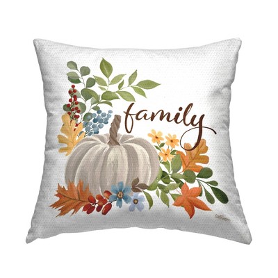Stupell Industries Autumnal Family Pumpkin