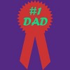 Women's Design By Humans #1 DAD Ribbon By Racerback Tank Top - 2 of 2