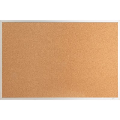 Lorell Cork Board 1/2" Thick 2'x1-1/2' Aluminum Frame 19763