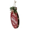 Northlight 13.75" Battery Operated Red Ornament "We Wish You a Merry Christmas" Wall Sign - 4 of 4