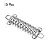 Unique Bargains Tent Awning Tarps Spring Buckle Stainless Steel Rope Tensioner Silver Tone 3.5"x1.2" - 3 of 4