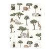 Hudson Baby Boys Cotton Poly Flannel Burp Cloths 8-Pack, One Size - 3 of 4
