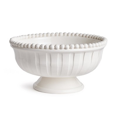 Plum & Post Coletta Decorative Footed Low Bowl
