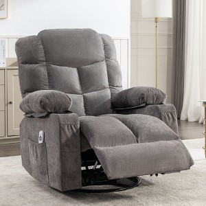 NicBex Recliner Chair Oversized Rocking Chair Massage Chair with Heating with USB Ports and 2 Cup Holders for Living Room - 1 of 4