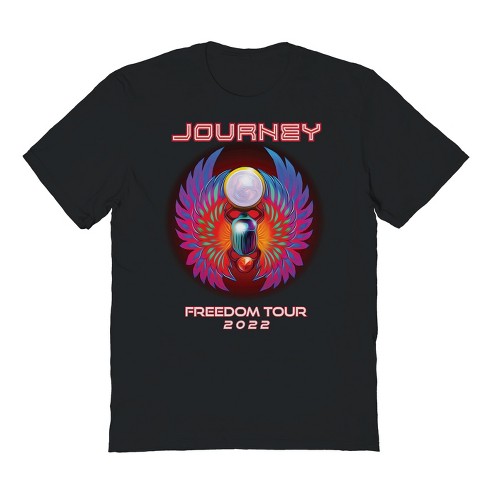 Journey Men's Freedom Tour 2022 Colorful Short Sleeve Graphic Cotton T-Shirt - image 1 of 1