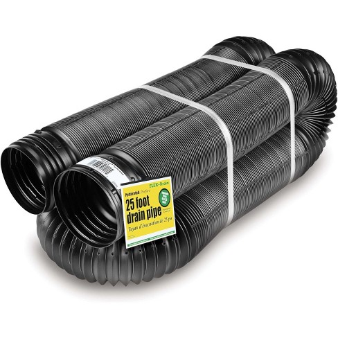 Flex-Drain 25 ft. L x 4 in. Dia. Poly Drain Pipe - image 1 of 2