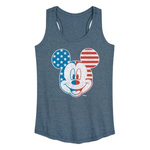 Women's - Disney - Americana Graphic Racerback Tank - 1 of 4