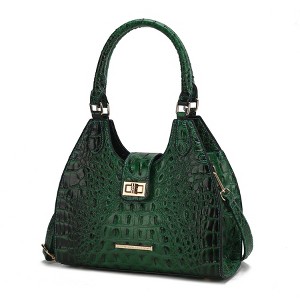 MKF Collection Ava Women's Tote Faux Crocodile Embossed Vegan Leather Handbag by Mia K - 1 of 4