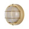 Elson 7.87" Outdoor Sconce (Set of 2) - PLT4022 - Gold - Safavieh - 2 of 4
