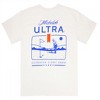 Mens Michelob Ultra Golf Putting Beige Colorway Front & Back Print T-Shirt - 2 of 4