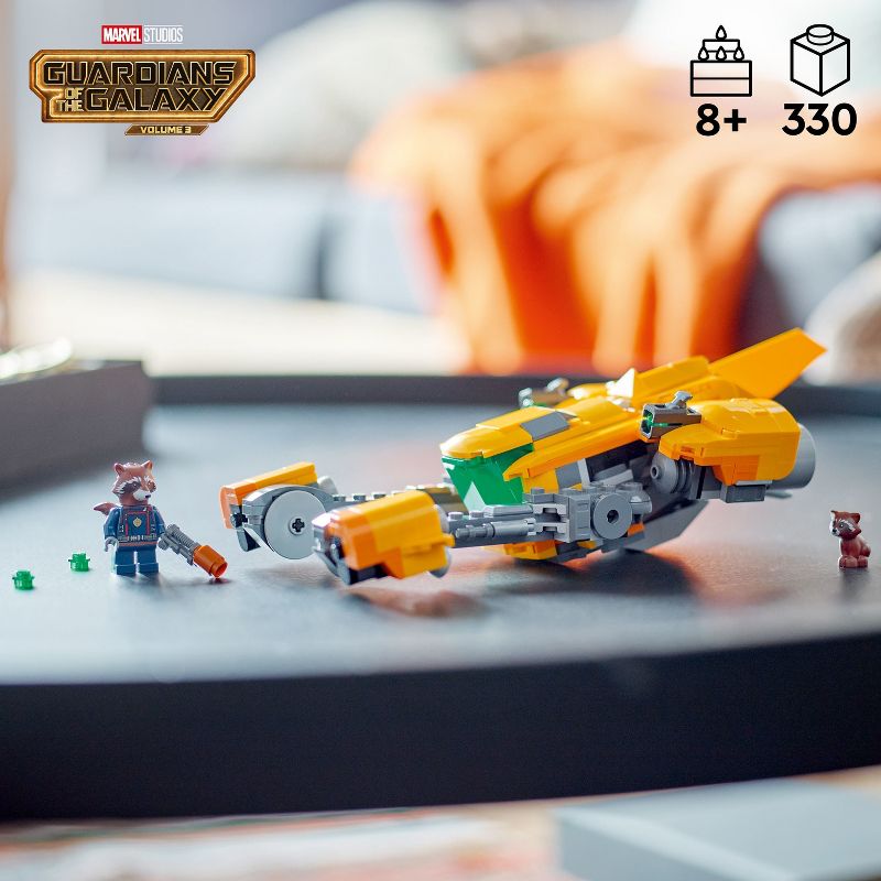 LEGO Marvel Baby Rocket&#39;s Ship 76254 Building Toy Set, 3 of 8
