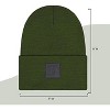 Oxygen8 Men & Women Knit Beanie Hat, Soft & Stretchy Winter Hats for Adults - 4 of 4
