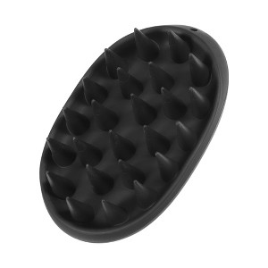 Unique Bargains Travel Size Silicone Scalp Massager Hair Brushes 1 Pc - 1 of 4