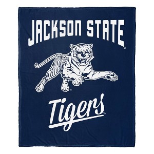 50" x 60" NCAA Jackson State Tigers Alumni Silk Touch Throw Blanket - 1 of 4