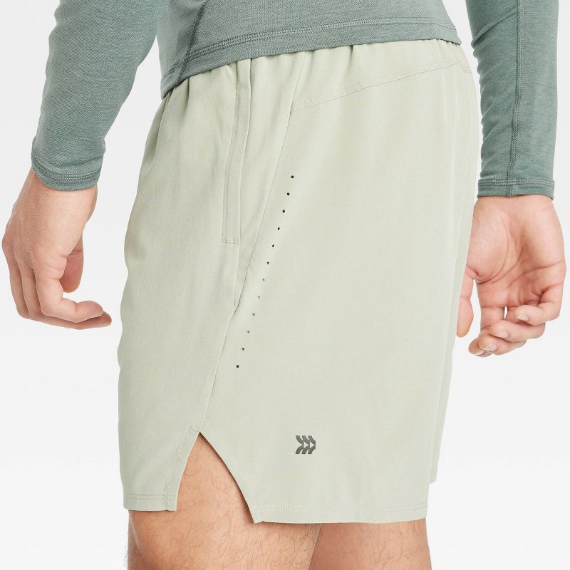 Men's Unlined Run Shorts 7" - All In Motion™, 4 of 7