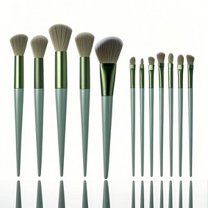 Makeup Brushes,Makeup Brushes Set,13 PCS Make Up Brushes for Foundation Eyebrow Concealer Eye Shadows Powder - 1 of 4