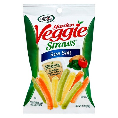 Sensible Portions Garden Veggie Straws Sea Salt - 6ct